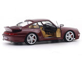 1997 Porsche 911 993 Clubsport Arena Red 1:18 Solido Licensed Diecast Scale Model Car Collectible