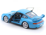 1997 Porsche 911 993 Clubsport Riviera Blue 1:18 Solido Licensed Diecast Scale Model Car Collectible