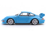 1997 Porsche 911 993 Clubsport Riviera Blue 1:18 Solido Licensed Diecast Scale Model Car Collectible