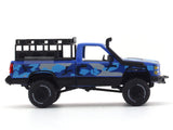 1998 GMC Sierra 1500 blue 1:64 M2 Machines diecast scale car collectible