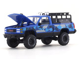 1998 GMC Sierra 1500 blue 1:64 M2 Machines diecast scale car collectible