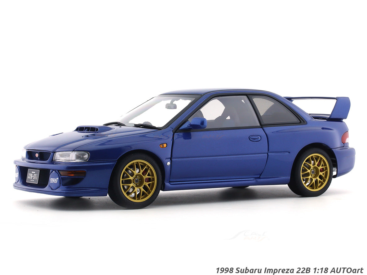 AUTOart 1/18 スバルインプレッサ　22B 1998 Subaru Impreza 22B 1:18 AUTOart diecast scale model car