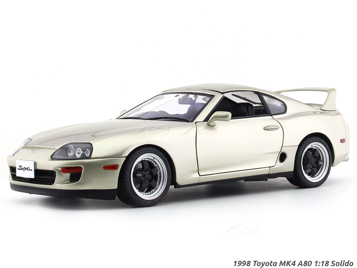 1998 Toyota Supra MK4 A80 Targa Quicksilver 1:18 Solido diecast scale ...