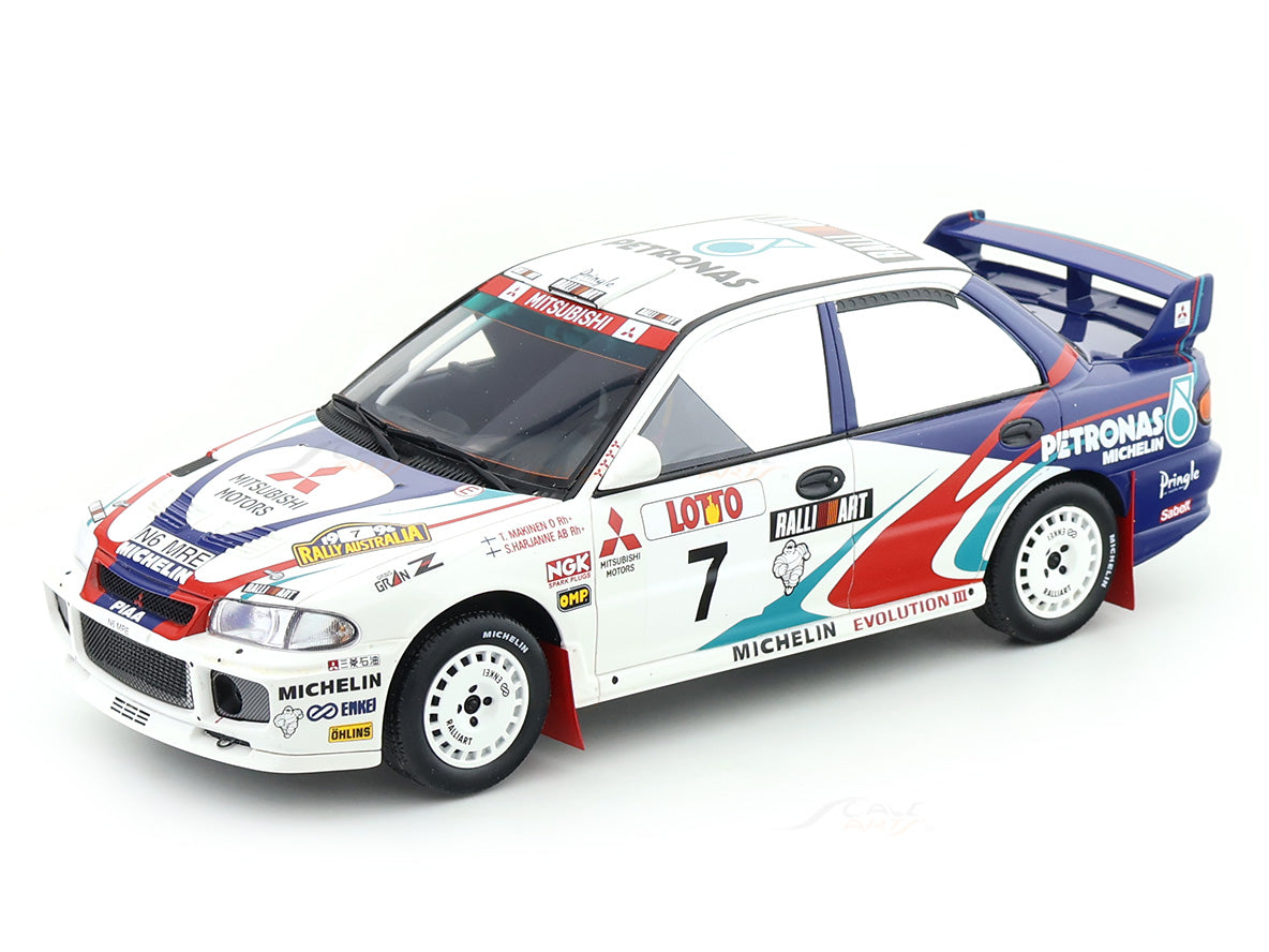 1998 Mitsubishi Lancer Evo III #7 1:18 Ottomobile Licensed Resin