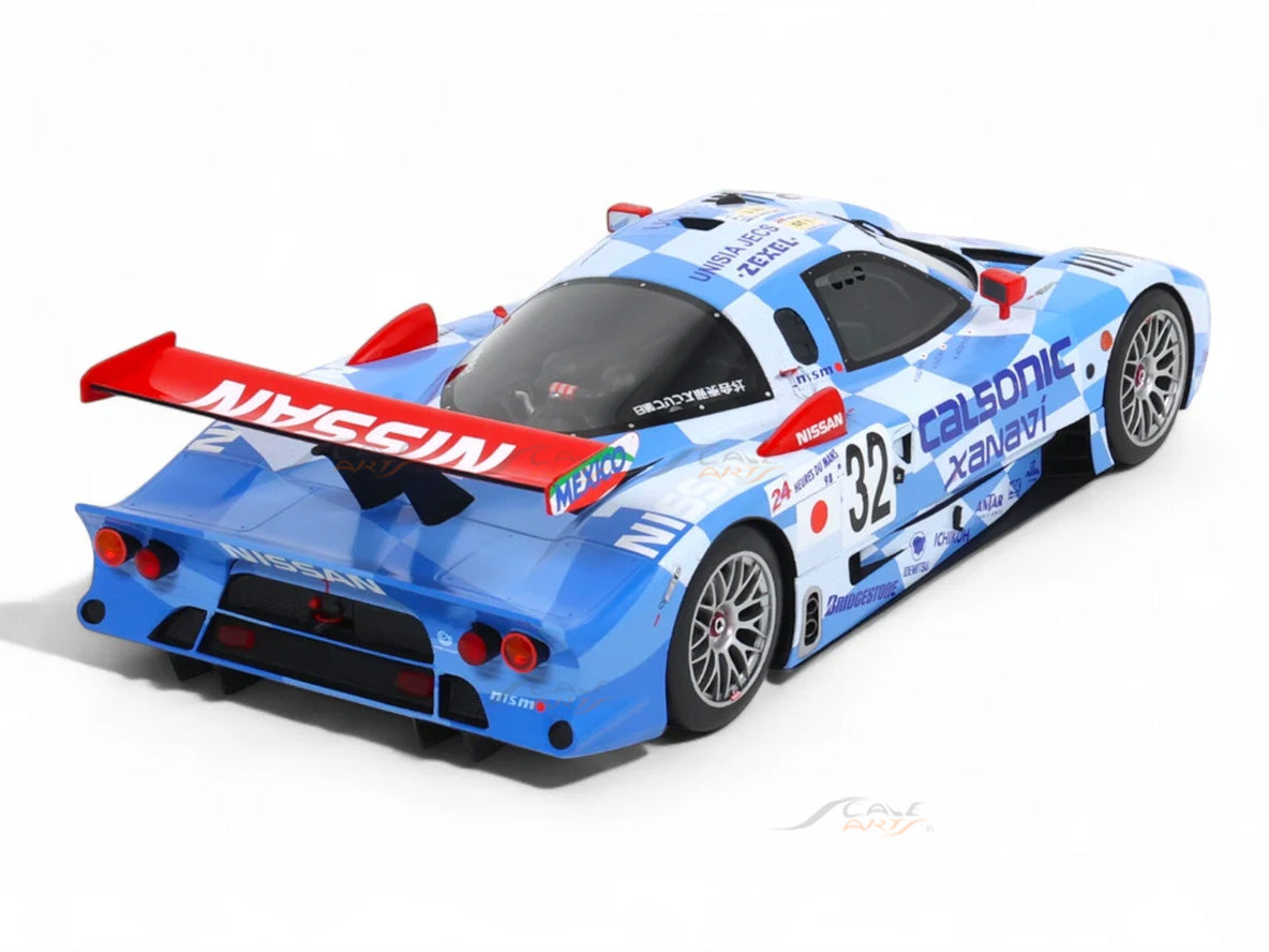 ミニカー 1/18 NISSAN R390 GT1 Le Mans 1998 89878 1998 Nissan R390 GT1 #32 3rd Place 24h Le Mans 1:18 GT Spirit