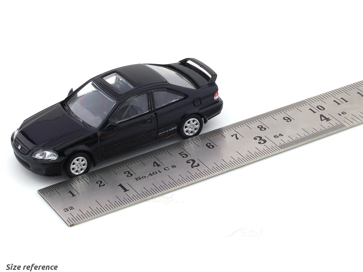 1999 Honda Civic EM1 Black 1:64 Para64 licensed diecast scale