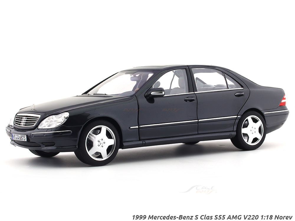 1999 Mercedes-Benz S Class S55 AMG V220 1:18 Norev diecast scale