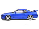 1999 Nissan Skyline R34 GT-R Blue 1:18 Solido licensed diecast scale model car collectible