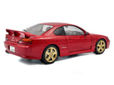 1999 Nissan Silvia S15 Spec-R Aero Flame Red 1:18 Solido Licensed Diecast Scale Model Car Collectible