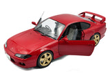 1999 Nissan Silvia S15 Spec-R Aero Flame Red 1:18 Solido Licensed Diecast Scale Model Car Collectible