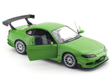 1999 Nissan Silvia S15 Spec-R Aero Green 1:18 Solido Licensed Diecast Scale Model Car Collectible