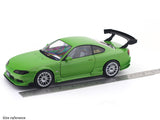 1999 Nissan Silvia S15 Spec-R Aero Green 1:18 Solido Licensed Diecast Scale Model Car Collectible