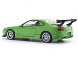 1999 Nissan Silvia S15 Spec-R Aero Green 1:18 Solido Licensed Diecast Scale Model Car Collectible