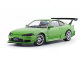 1999 Nissan Silvia S15 Spec-R Aero Green 1:18 Solido Licensed Diecast Scale Model Car Collectible