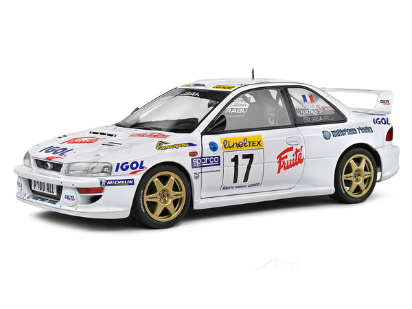 1999 Subaru Impreza S5 WRC99 22B No17 Rallye Monte Carlo 1:18 Solido Licensed Diecast Scale Model Car Collectible