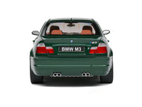 2000 BMW M3 E46 Coupe green 1:18 Solido licensed diecast scale model car collectible