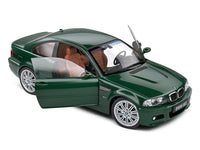 2000 BMW M3 E46 Coupe green 1:18 Solido licensed diecast scale model car collectible