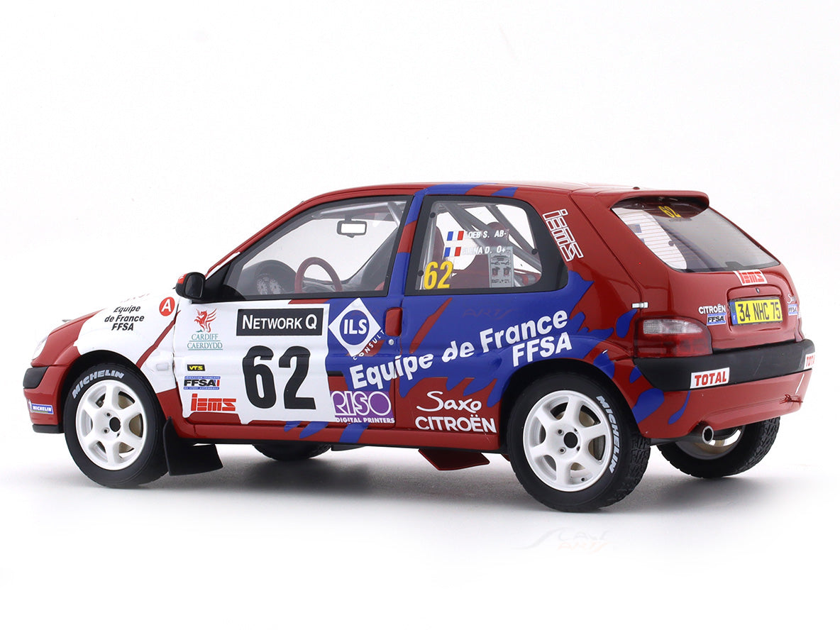 Otto Mobile Ot893 Citroën SAXO VTS 16v Yellow/jaune HELIODOR 1/18 OTTOMOBILE for sale online