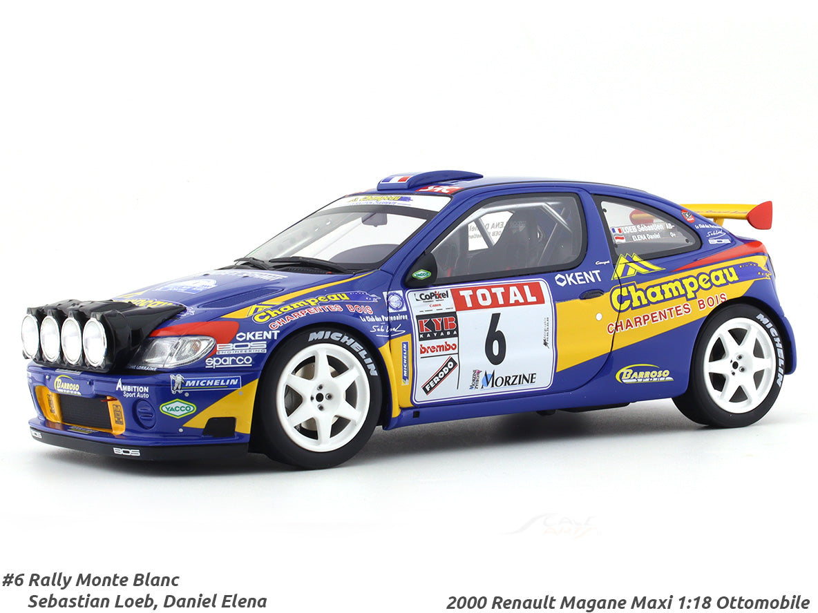 2000 Renault Magane Maxi #6 1:18 Ottomobile resin scale model car