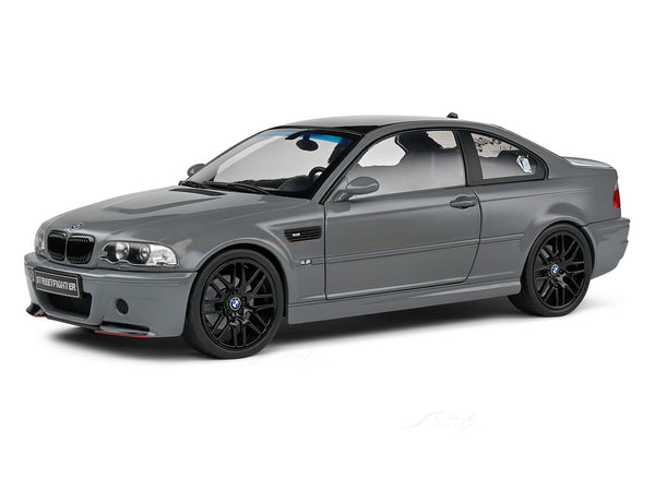 2000 BMW E46 M3 Coupe Streetfighters Nardo Grey 1:18 Solido Licensed Diecast Scale Model Car Collectible
