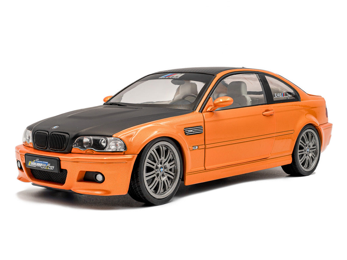 2000 BMW M3 E46 Coupe Solido Works 1:18 Solido Licensed Diecast