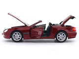 2003 Mercedes-Benz SL500 Red 1:18 Norev Licensed Diecast Scale Model Car Collectible