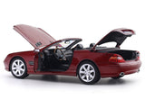 2003 Mercedes-Benz SL500 Red 1:18 Norev Licensed Diecast Scale Model Car Collectible