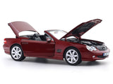 2003 Mercedes-Benz SL500 Red 1:18 Norev Licensed Diecast Scale Model Car Collectible