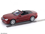 2003 Mercedes-Benz SL500 Red 1:18 Norev Licensed Diecast Scale Model Car Collectible
