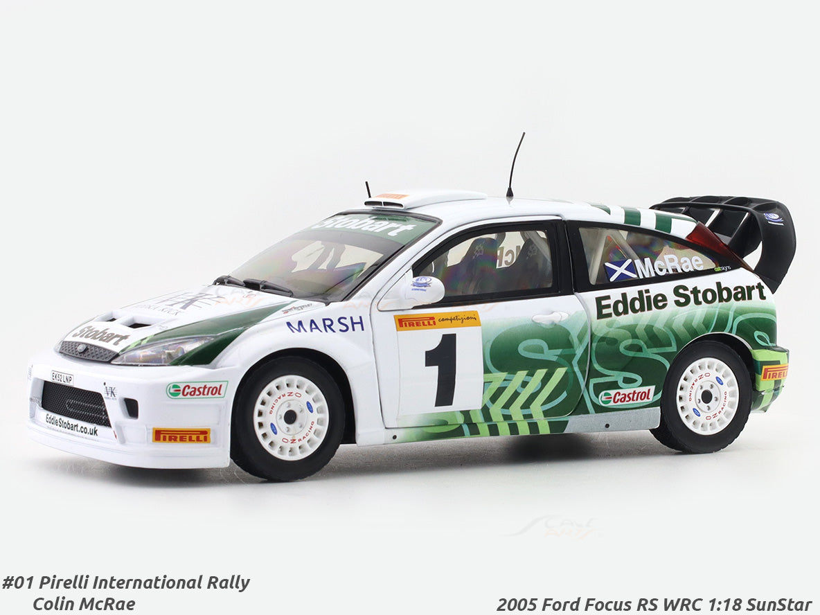 2005 Ford Focus RS WRC 1:18 SunStar licensed diecast Scale Model