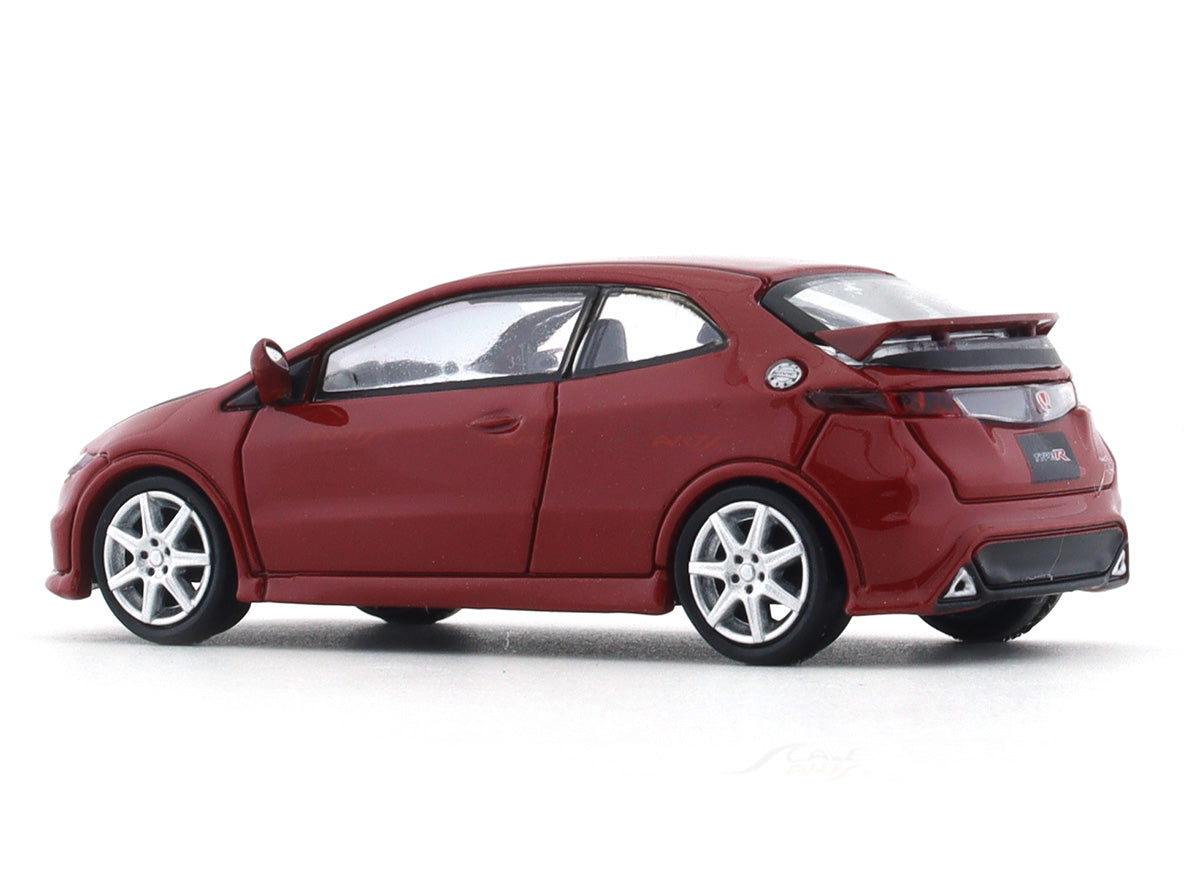 2007 Honda Civic Type R FN2 Red/carbon hood 1:64 Para64 diecast scale ...