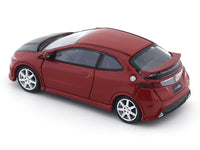 2007 Honda Civic Type R FN2 Red/carbon hood 1:64 Para64 diecast scale model car