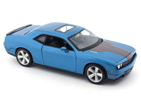 2008 Dodge Challenger SRT8 blue 1:24 Maisto licensed diecast Scale Model car