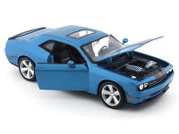 2008 Dodge Challenger SRT8 blue 1:24 Maisto licensed diecast Scale Model car