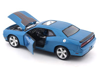 2008 Dodge Challenger SRT8 blue 1:24 Maisto licensed diecast Scale Model car