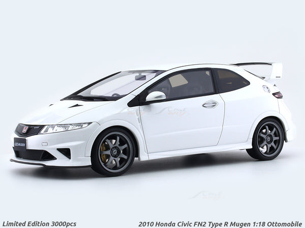 2010 Honda Civic FN2 Type R Mugen white 1:18 Ottomobile resin scale model car collectible