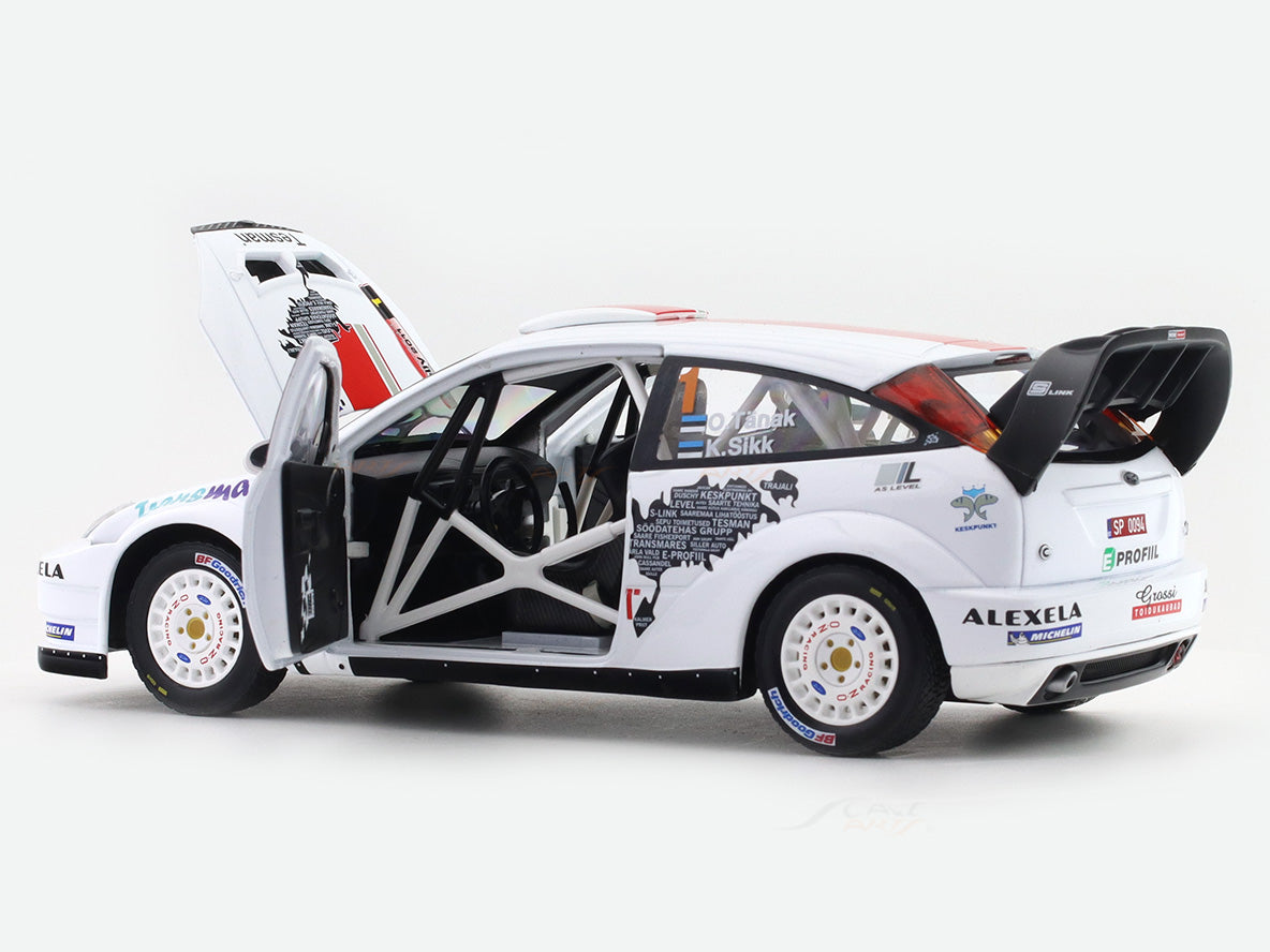 2011 Ford Focus RS WRC 1:18 SunStar licensed diecast Scale Model