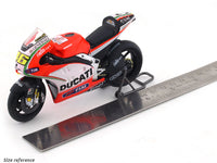2012 Ducati Desmosedici GP12 #46 Valentino Rossi 1:18 Leo Models diecast scale model bike