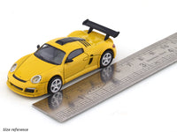 2012 Porsche RUF CTR3 Clubsport blossom yellow 1:64 Para64 diecast scale model car