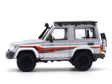 2014 Toyota Land Cruiser LC71 Silver 1:64 Para64 licensed diecast scale model car