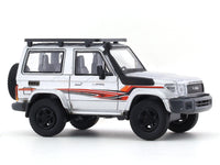 2014 Toyota Land Cruiser LC71 Silver 1:64 Para64 licensed diecast scale model car