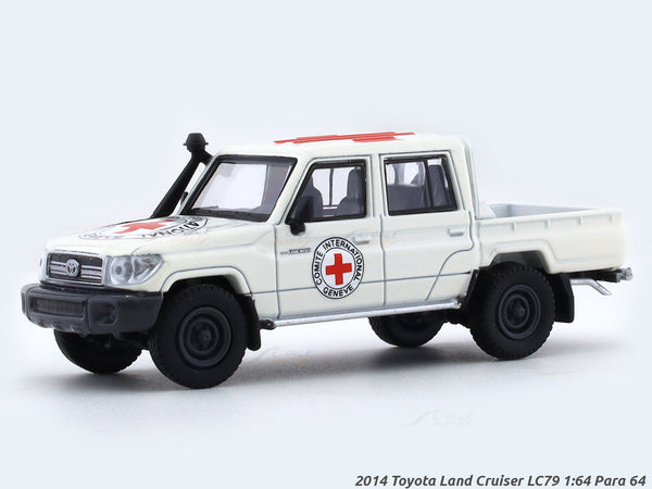 2014 Toyota Land Cruiser LC79 Double Cab 1:64 Para64 licensed diecast scale model car