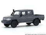 2014 Toyota Land Cruiser LC79 Graphite Grey 1:64 Para64 licensed diecast scale model car