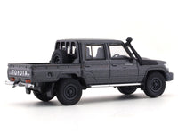 2014 Toyota Land Cruiser LC79 Graphite Grey 1:64 Para64 licensed diecast scale model car