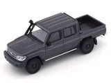 2014 Toyota Land Cruiser LC79 Graphite Grey 1:64 Para64 licensed diecast scale model car