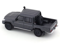 2014 Toyota Land Cruiser LC79 Graphite Grey 1:64 Para64 licensed diecast scale model car