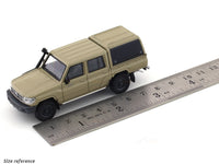 2014 Toyota Land Cruiser LC79 Sandy Taupe 1:64 Para64 licensed diecast scale model car