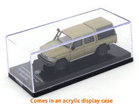 2014 Toyota Land Cruiser LC79 Sandy Taupe 1:64 Para64 licensed diecast scale model car