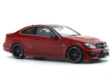 2014 Mercedes-Benz C-Class C63 AMG W204 Red 1:18 GT Spirit Resin Licensed Scale Model Car Collectible