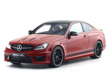 2014 Mercedes-Benz C-Class C63 AMG W204 Red 1:18 GT Spirit Resin Licensed Scale Model Car Collectible